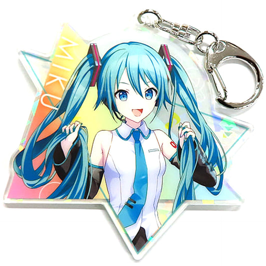 Hatsune Miku: Colorful Stage! Hatsune Miku Sega Lucky Kuji Acrylic Keychain Vol.4 Prize E Keychains [USED]