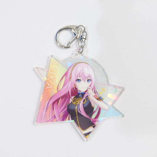 Hatsune Miku: Colorful Stage! Megurune Ruka Sega Lucky Kuji Acrylic Keychain Vol.4 Prize E Keychains [USED]