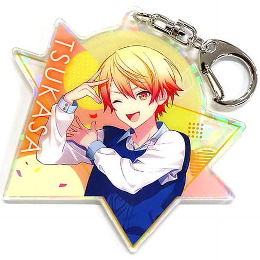 Hatsune Miku: Colorful Stage! Tsukasa Tenma Sega Lucky Kuji Acrylic Keychain Vol.4 Prize E Keychains [USED]