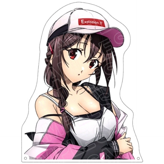 Yunyun street style Ver. Extra Large Die-Cut Acrylic Board KonoSuba An Explosion on This Wonderful World [USED]