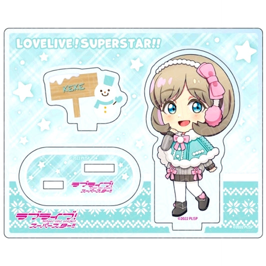 Keke Tang Poncho Deformed Ver. Acrylic Stand Love Live! Superstar!! [USED]