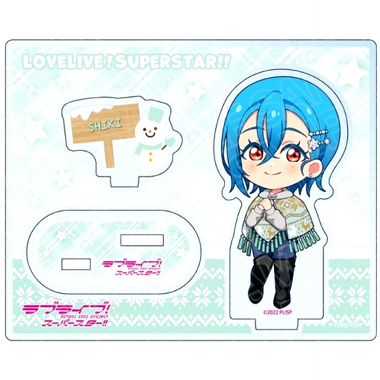 Shiki Wakana Poncho Deformed Ver. Acrylic Stand Love Live! Superstar!! [USED]