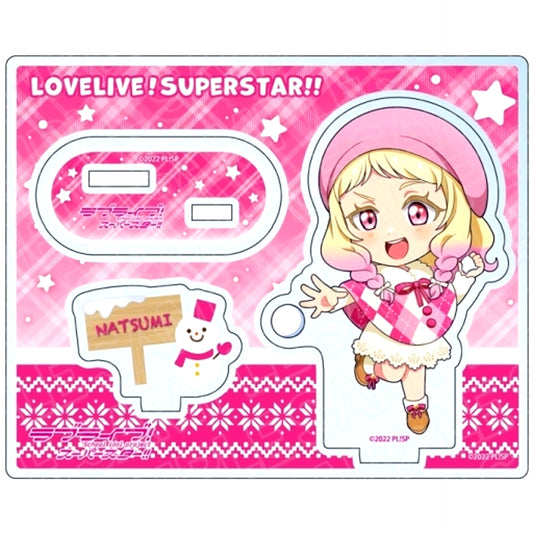 Natsumi Onitsuka Poncho Deformed Ver. Acrylic Stand Love Live! Superstar!! [USED]