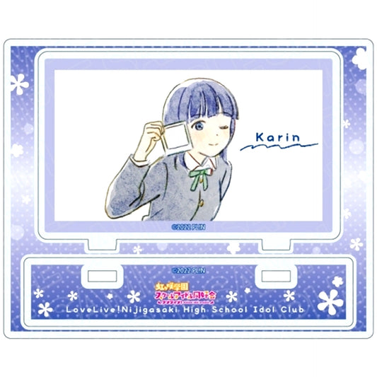 Karin Asaka SINGING. DREAMING. NOW! Ver. Acrylic Stand Love Live! Nijigasaki High School Idol Club [USED]