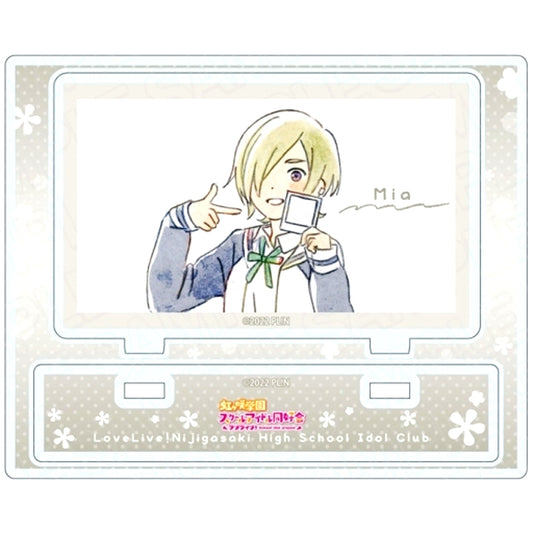 Mia Taylor SINGING. DREAMING. NOW! Ver. Acrylic Stand Love Live! Nijigasaki High School Idol Club [USED]