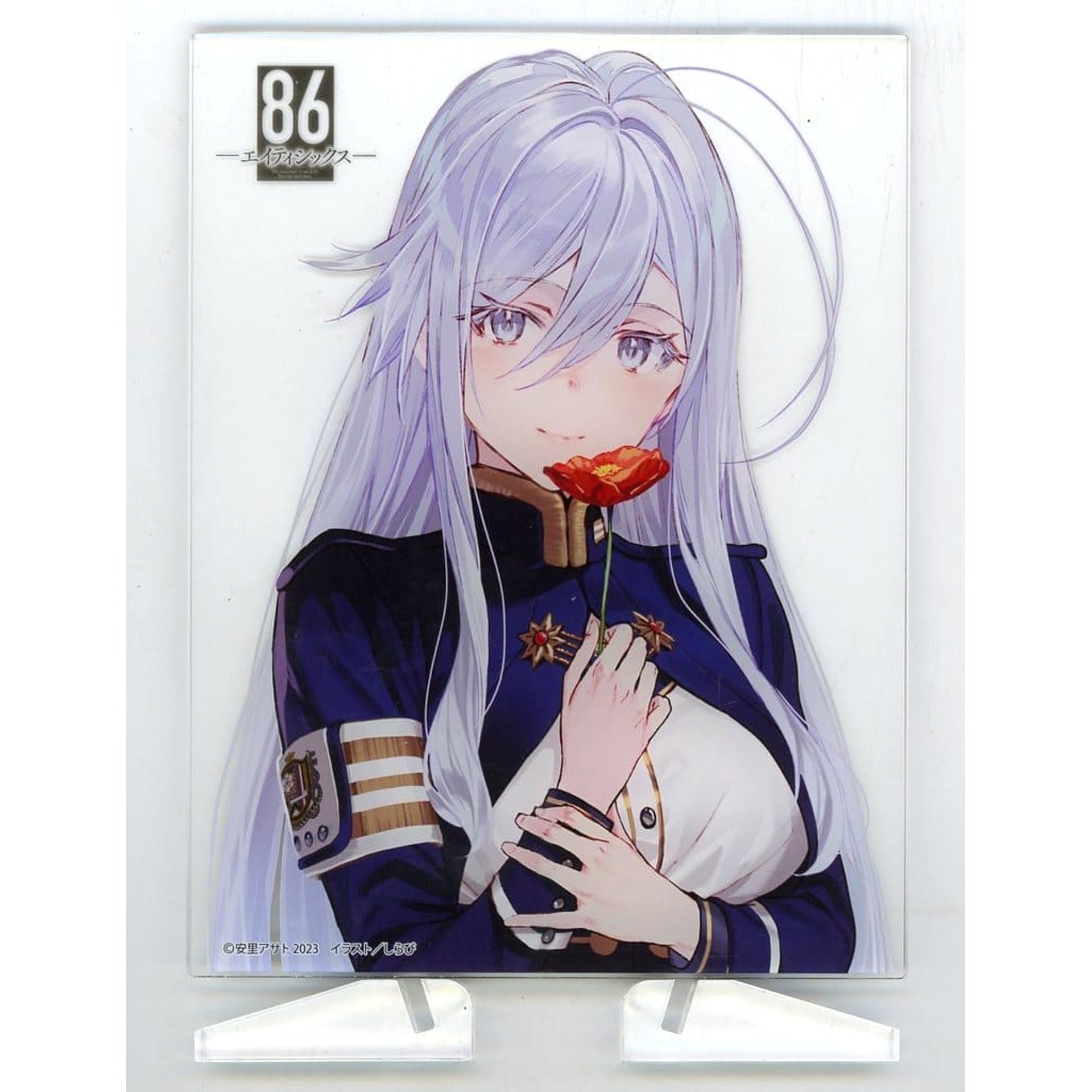 86: Dear Hunter Vladilena Milize Acrylic Plate Included with Limited Edition of Light Novel Vol.13 Acrylic Stands [USED]