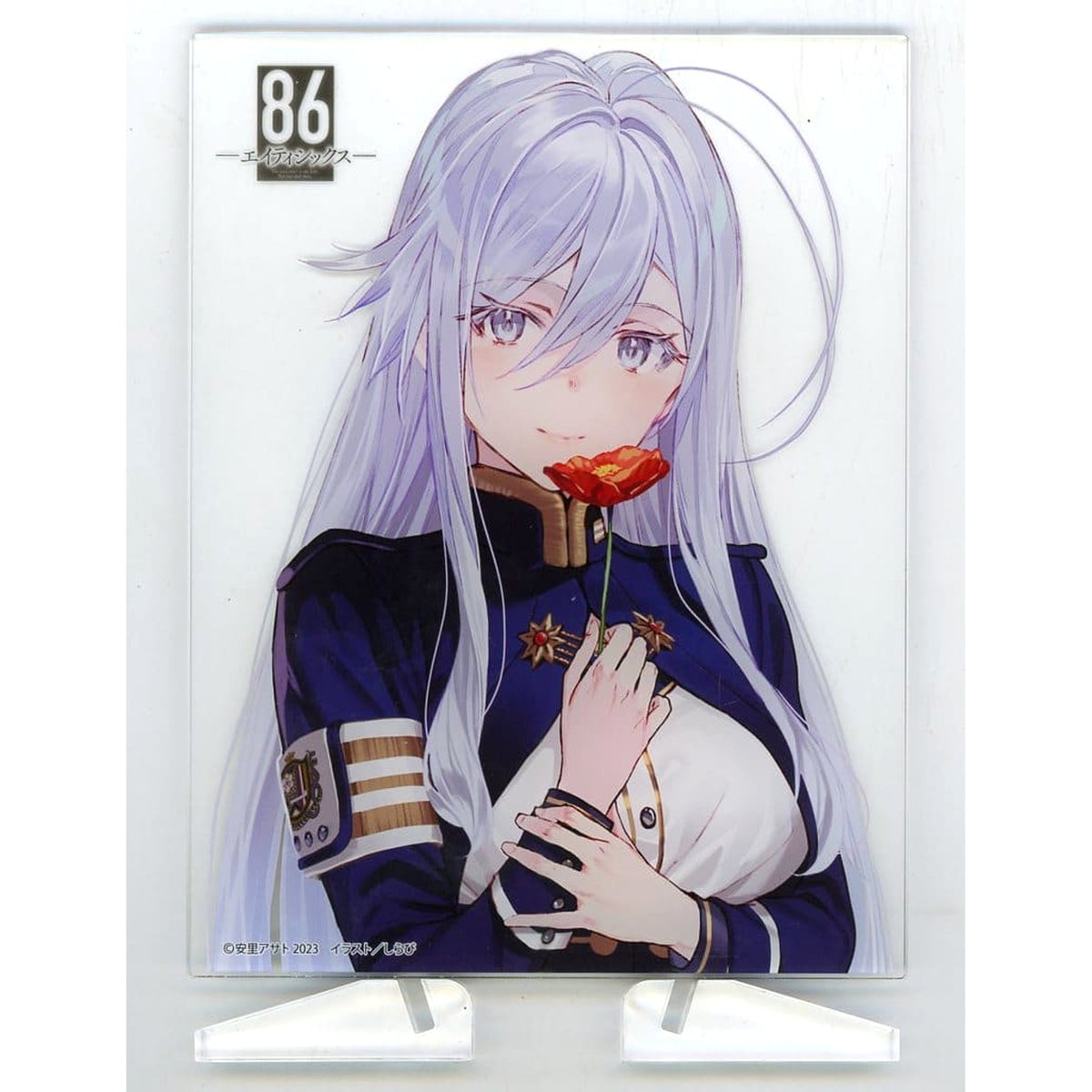 86: Dear Hunter Vladilena Milize Acrylic Plate Included with Limited Edition of Light Novel Vol.13 Acrylic Stands [USED]