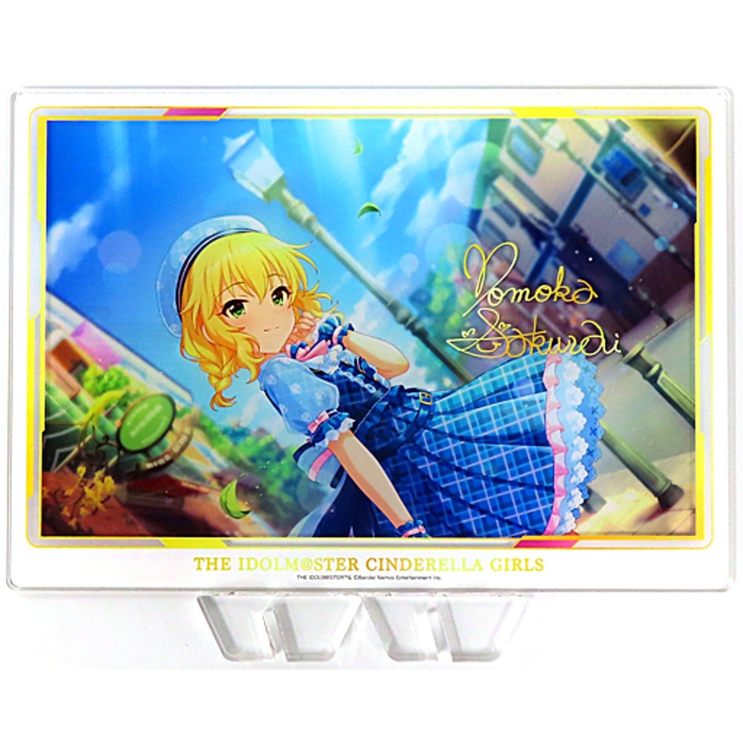 Momoka Sakurai Soushun Nostalgia Post-Training THE IDOLM@STER CINDERELLA GIRLS Acrylic Stand Official Shop Ltd Lottery Prize A [USED]