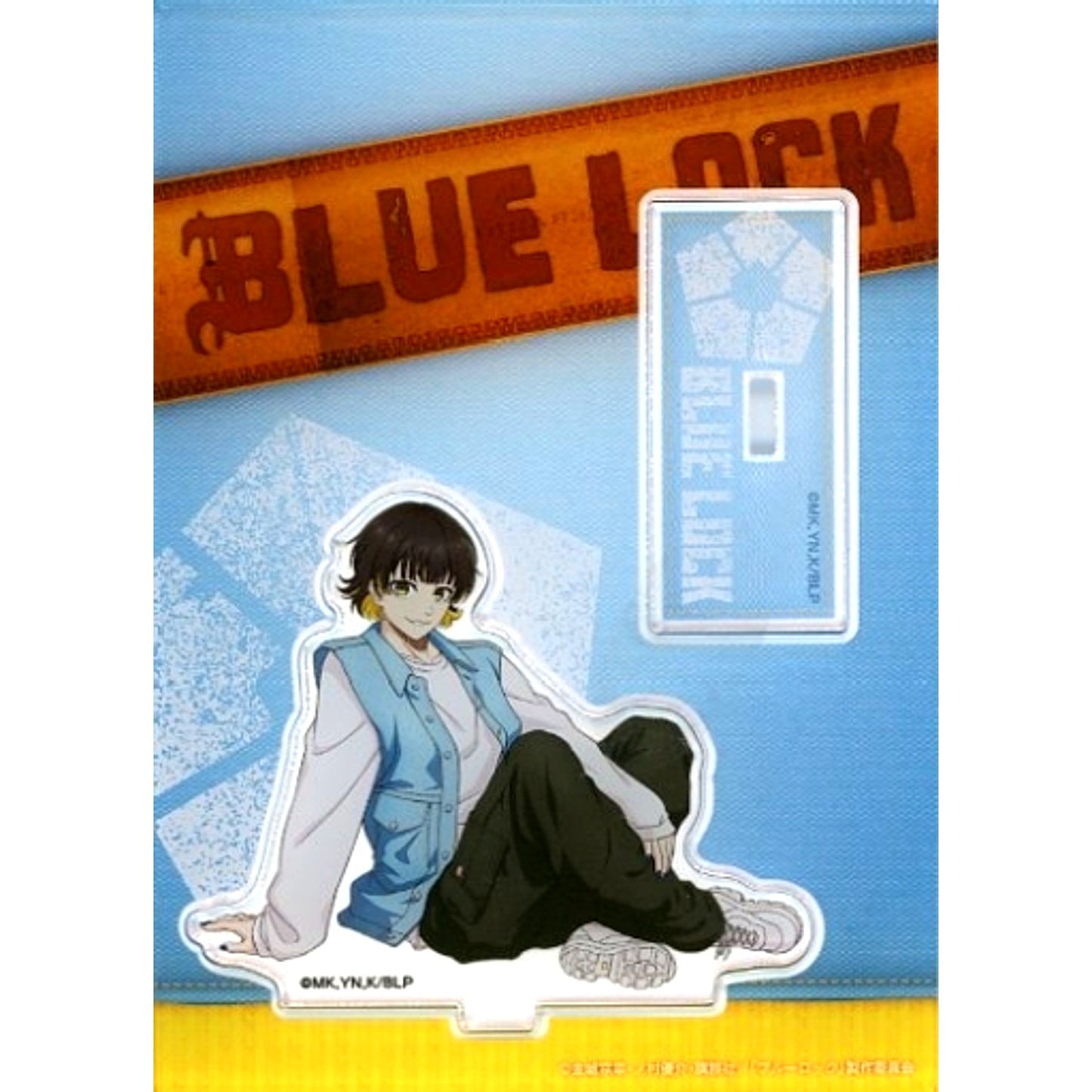 Meguru Bachira Acrylic Stand Denim Ver. Blue Lock C103 Goods [USED]