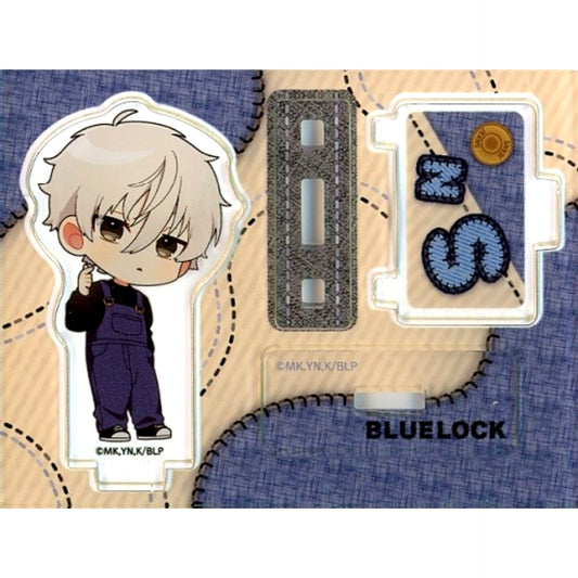 Seishiro Nagi Blue Lock Trading Acrylic Stand Denim Mini Chibi Ver. C103 Goods [USED]