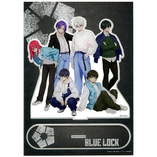 Group BIG Acrylic Stand Denim Ver. Blue Lock C103 Goods [USED]