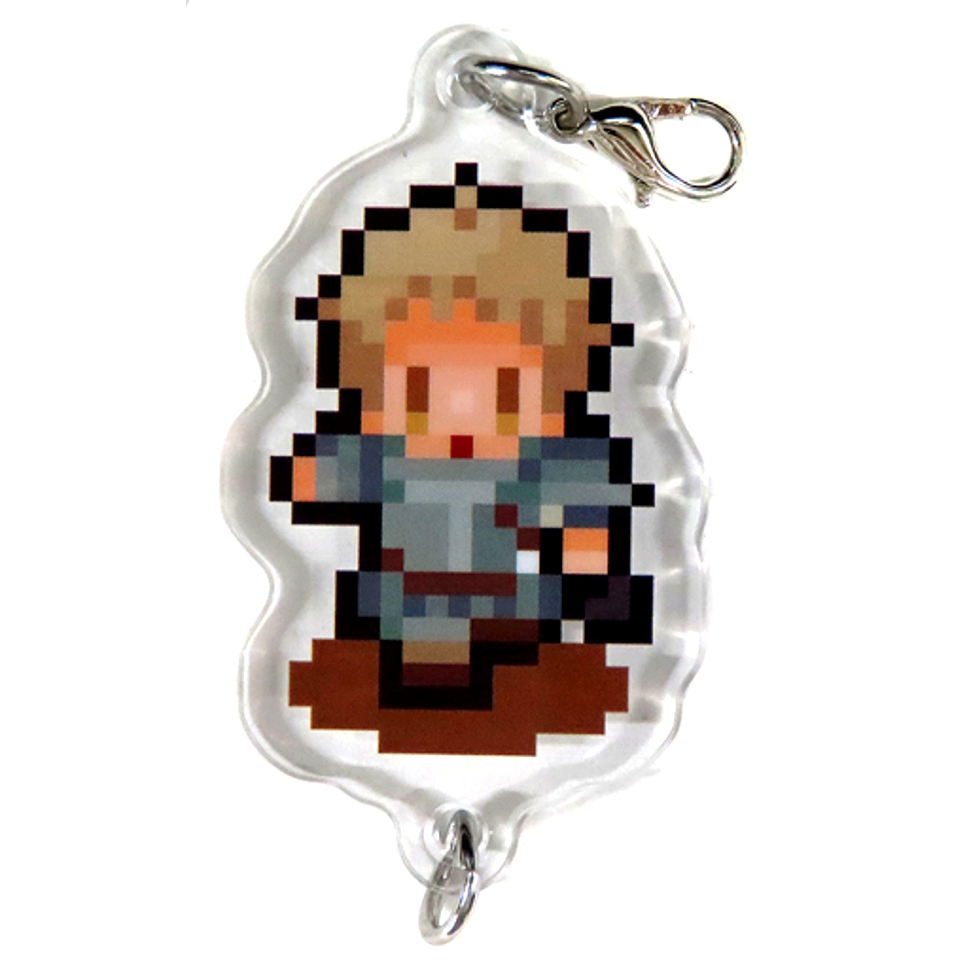 Laios Delicious in Dungeon The Movie Connecting Pixel Art Acrylic Charm Theater Goods [USED]