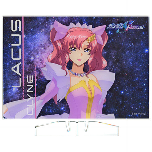 Lacus Clyne Mobile Suit Gundam SEED FREEDOM Acrylic Board Prize S Strike Freedom THE EXPERIENCE [USED]