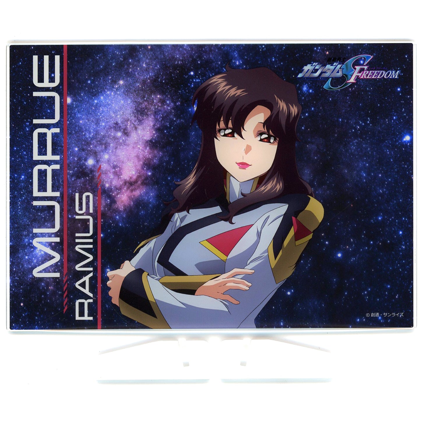 Murrue Ramius Mobile Suit Gundam SEED FREEDOM THE EXPERIENCE Acrylic Board S Prize Strike Freedom Roulette [USED]