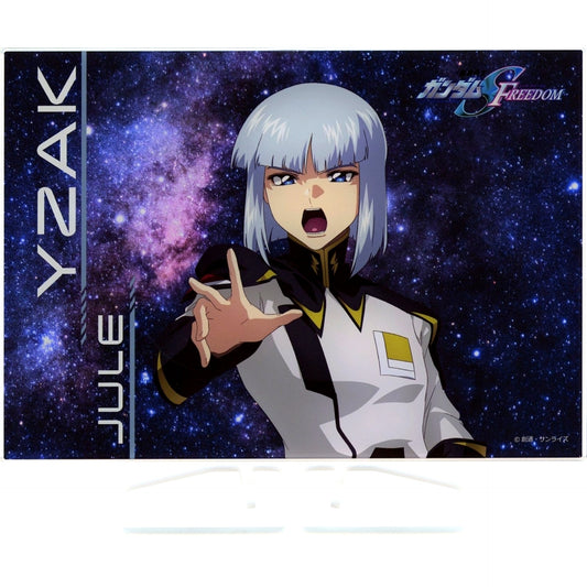 Yzak Joule Mobile Suit Gundam SEED FREEDOM THE EXPERIENCE Acrylic Board Kira Yamato Ikimasu! Launch Throttle Roulette! Prize S Strike Freedom [USED]