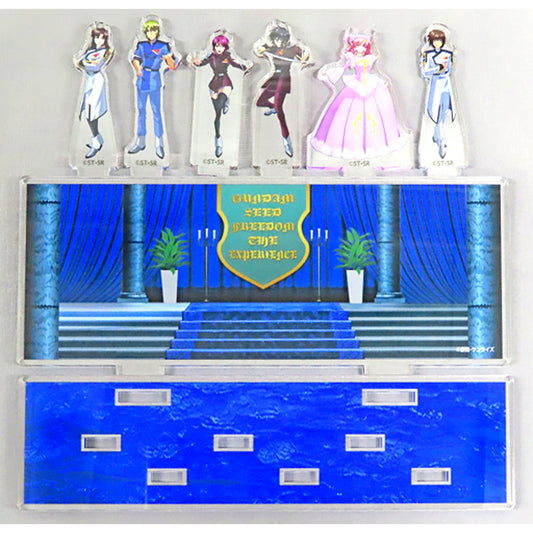 World Peace Monitoring Organization COMPASS Faction Mobile Suit Gundam SEED FREEDOM THE EXPERIENCE Acrylic Diorama [USED]