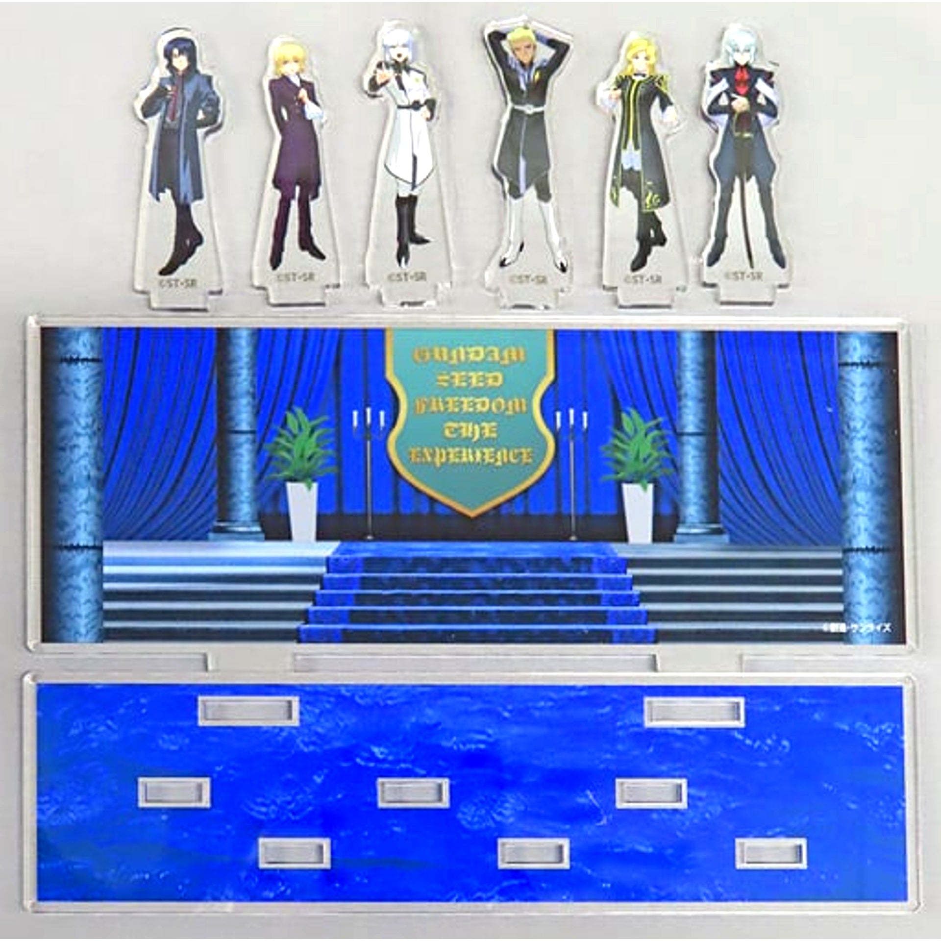 Terminal & ZAFT & Foundation Factions Mobile Suit Gundam SEED FREEDOM Acrylic Diorama THE EXPERIENCE [USED]