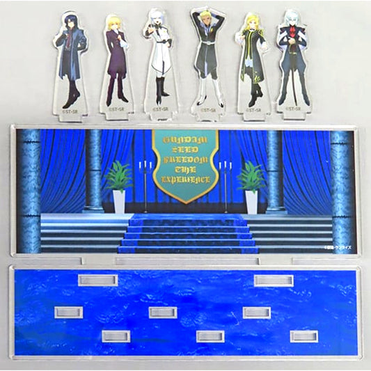 Terminal & ZAFT & Foundation Factions Mobile Suit Gundam SEED FREEDOM Acrylic Diorama THE EXPERIENCE [USED]
