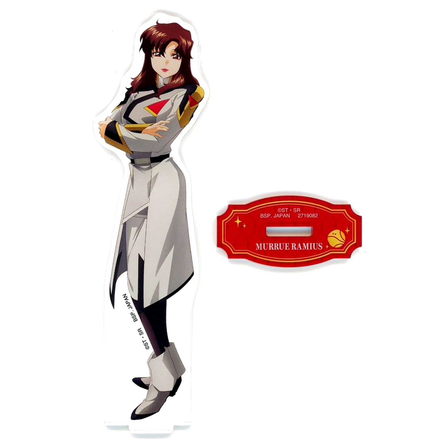 Murrue Ramius Mobile Suit Gundam SEED FREEDOM THE EXPERIENCE x Namco Campaign Acrylic Plate with Stand Vol.1 [USED]