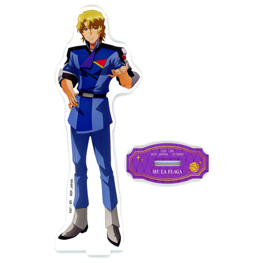 Mu La Flaga Mobile Suit Gundam SEED FREEDOM Stand-attached Acrylic Plate vol.1 THE EXPERIENCE x Namco Campaign [USED]