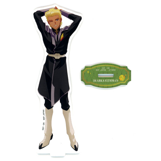 Dearka Elsman Mobile Suit Gundam SEED FREEDOM Acrylic Plate with Stand Namco Campaign Vol. 2 THE EXPERIENCE x Namco Campaign [USED]