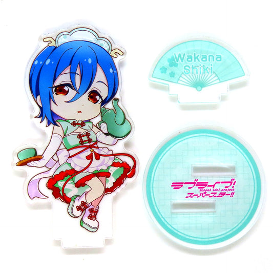 Shiki Wakana Deformed Acrylic Stand B NATSLIVE Yuiga Fes Vol. 3 Love Live! Superstar!! [USED]