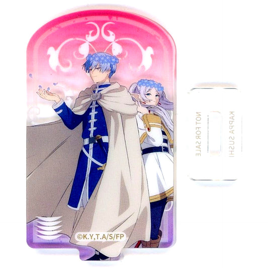 Himmel and Frieren Mini Acrylic Stand Frieren x Kappa Sushi App Member Bonus [USED]