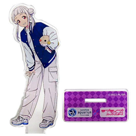 Chisato Arashi Illustration Acrylic Stand Sunshine Aquarium x Love Live! Superstar!! Superstar Aquarium [USED]