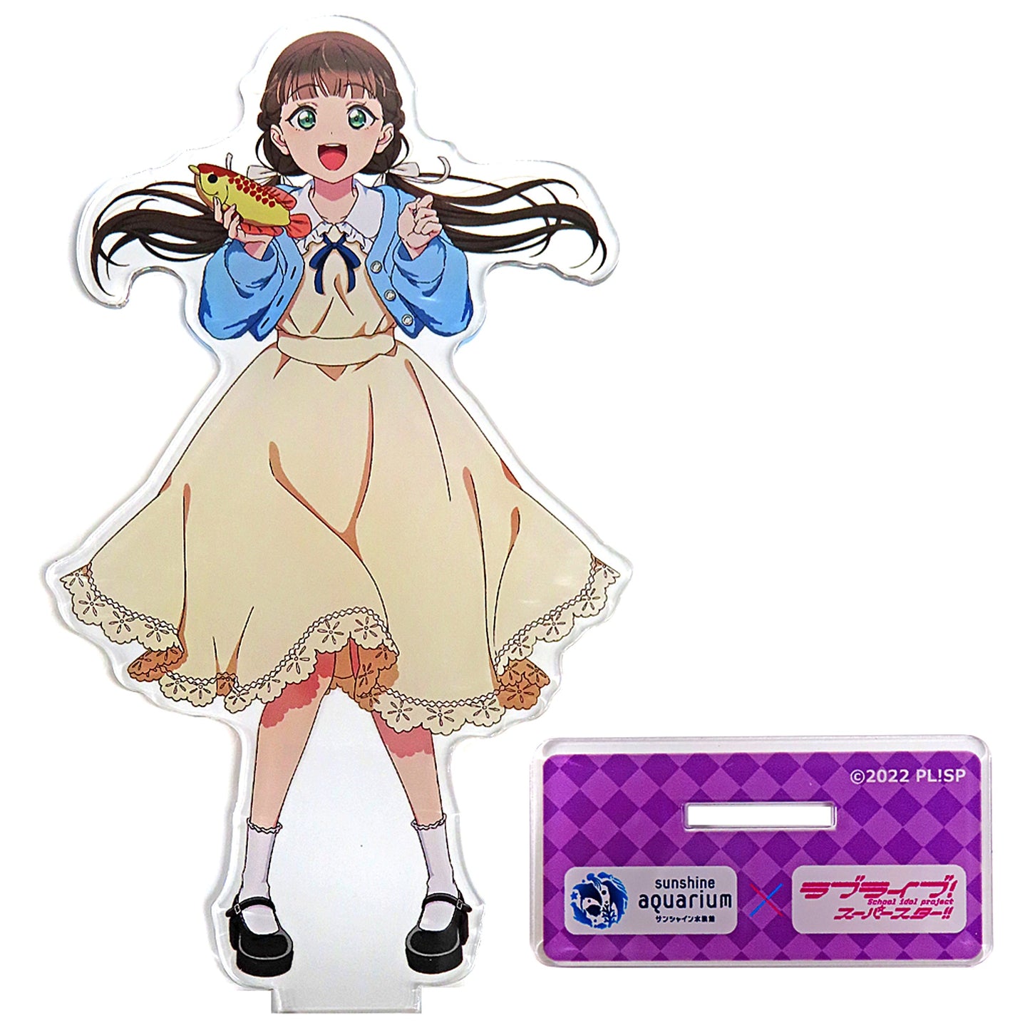 Kinako Sakurakoji Love Live! Superstar!! x Sunshine Aquarium Superstar Aquarium Illustration Acrylic Stand [USED]
