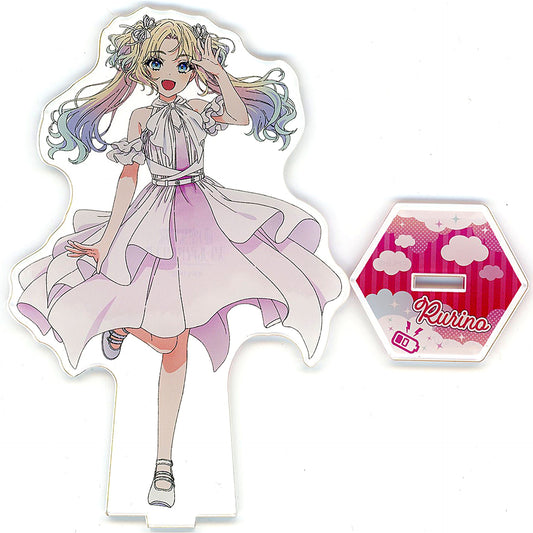 Rurino Osawa Big Acrylic Stand Link to the FUTURE GiGO Collab Cafe Love Live! Hasunosora Girls' High School Idol Club [USED]