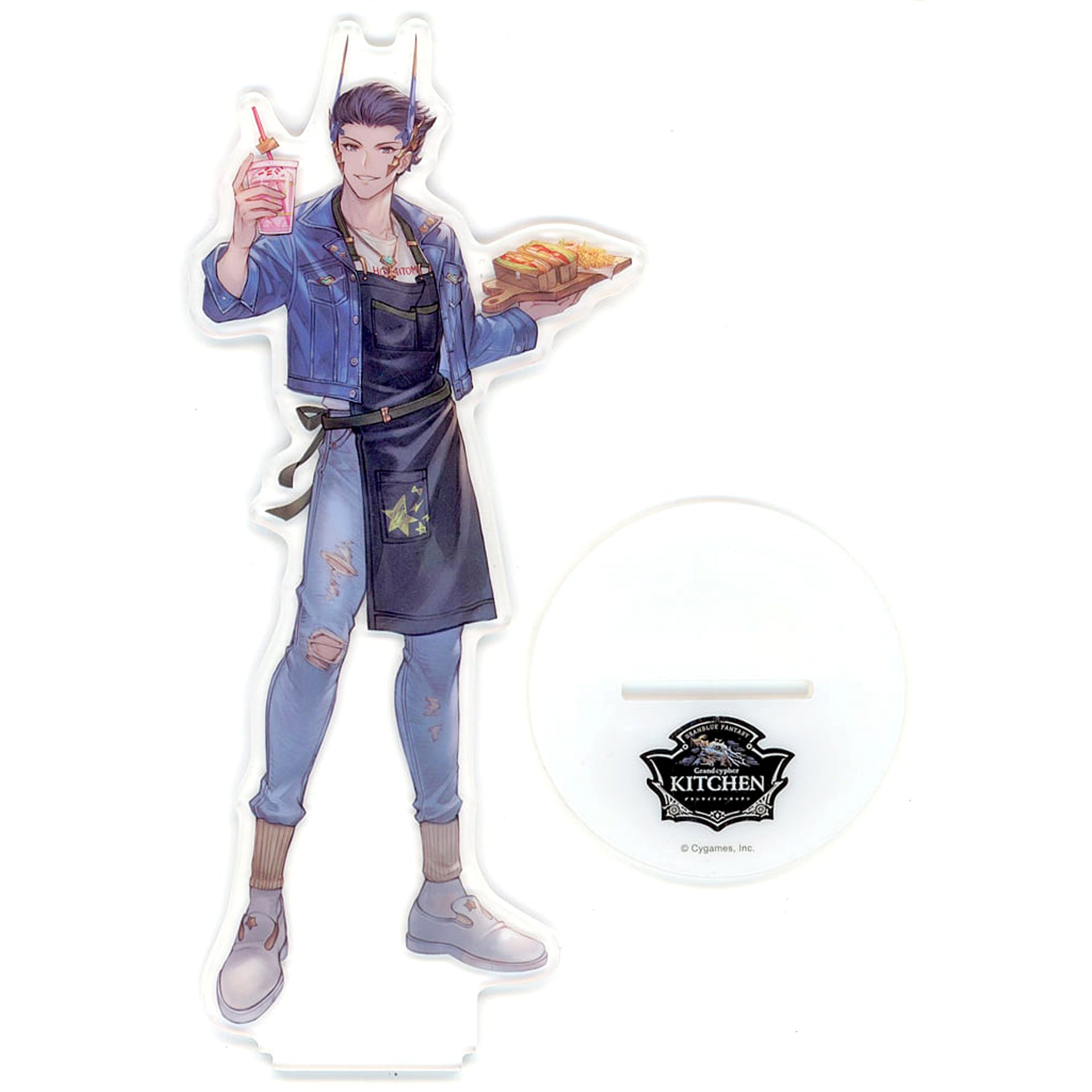 Granblue Fantasy Natak Character Acrylic Stand Pasela Resorts Grand Cipher Kitchen Limited Acrylic Stands [USED]