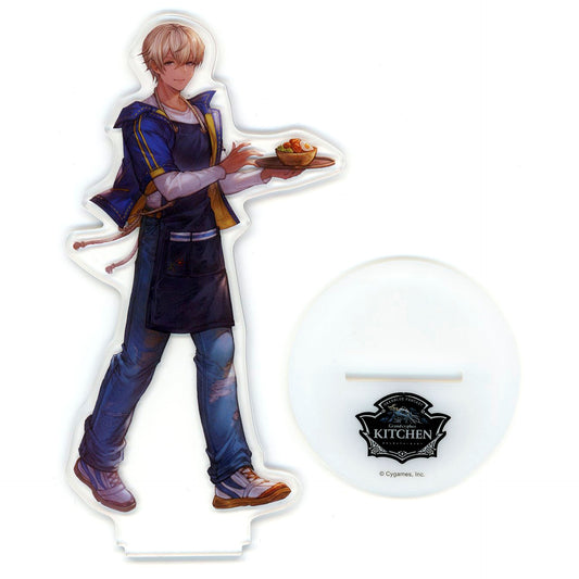 Joel Character Acrylic Stand Granblue Fantasy x PASELA RESORTS Grandcypher Kitchen [USED]