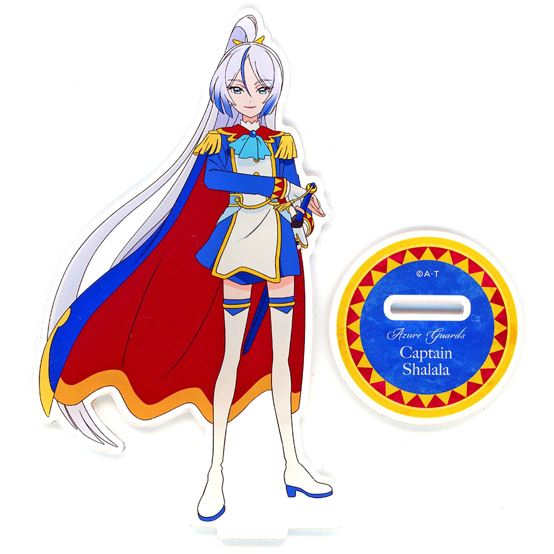 Captain Shalala Blue Guards Acrylic Stand Hirogaru Sky! Precure Pretty Store Limited [USED]