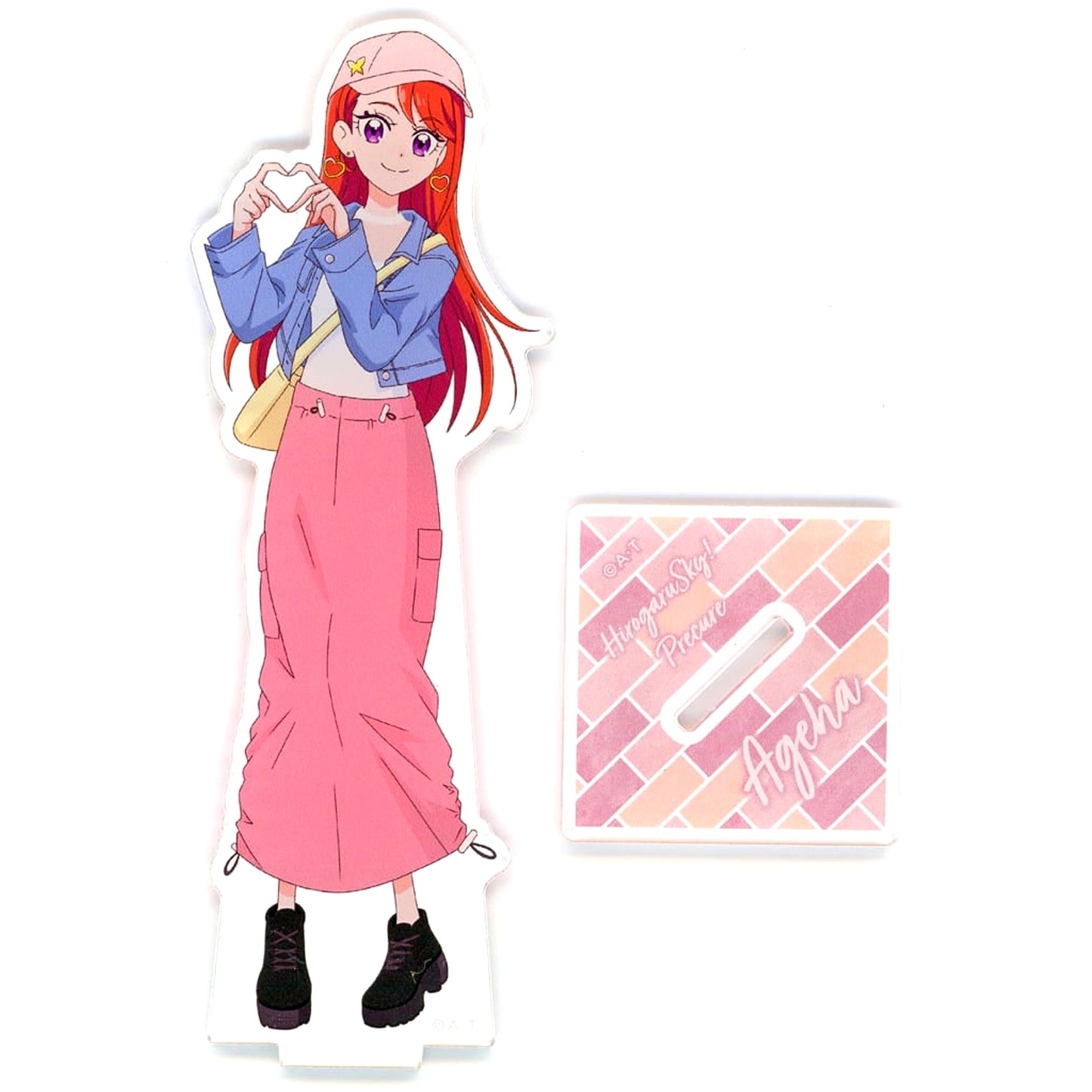 Ageha Hijiri Hirogaru Sky! Precure Outing Snapshot Acrylic Stand Pretty Store Limited [USED]