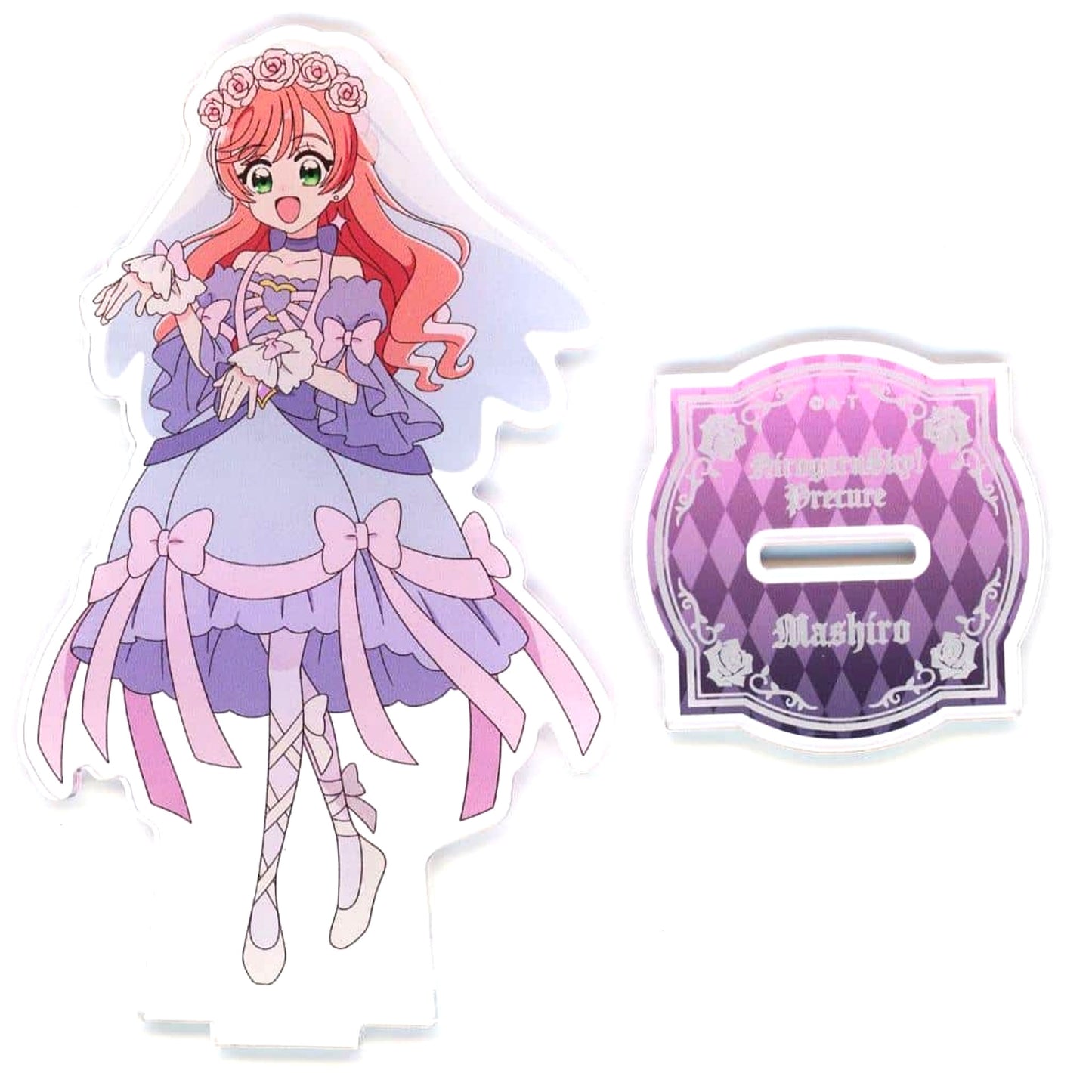Mashiro Nijigaoka Hirogaru Sky! Precure Gothic Halloween party Acrylic Stand Pretty Store Limited [USED]