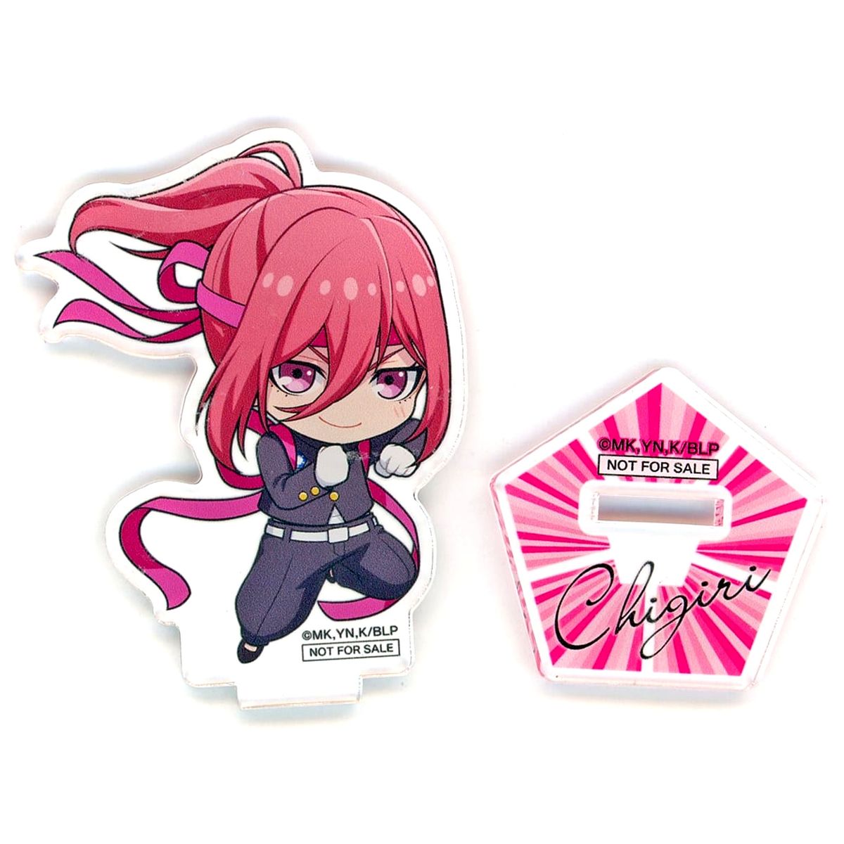 Hyoma Chigiri Blue Lock Acrylic Stand Official Test Character Course with Goods Examination Bonus [USED]