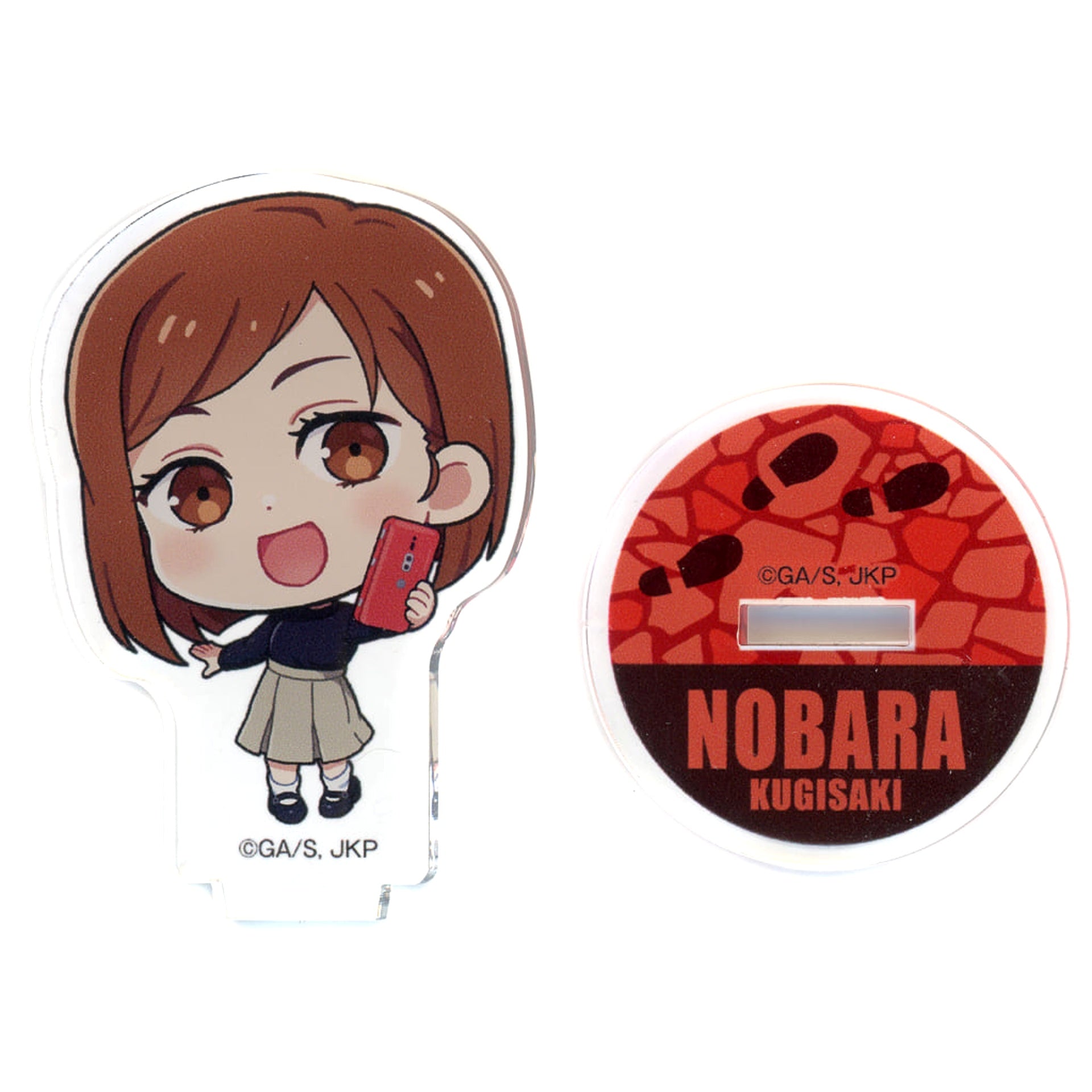 Jujutsu Kaisen Nobara Kugisaki Deformed Acrylic Stand Nationwide Jujutsu Travel Acrylic Stands [USED]