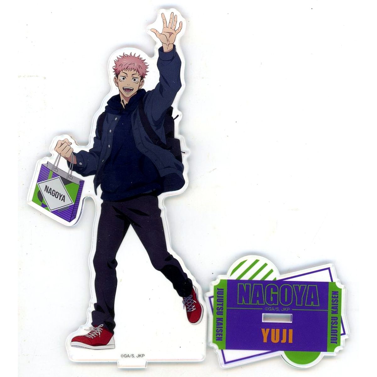 Yuji Itadori Jujutsu Kaisen Acrylic Stand Nagoya Ver. Travel Around the Country Jujutsu Journey Nagoya Exclusive [USED]