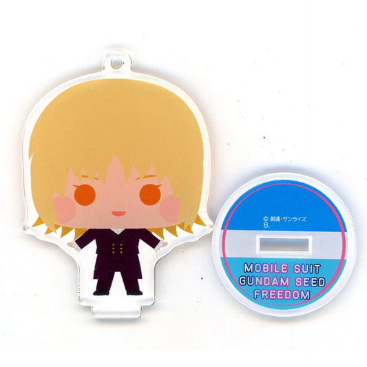 Cagalli Yula Athha Mobile Suit Gundam SEED FREEDOM Hapikuro! Chiikyara Acrylic Stand Charm [USED]