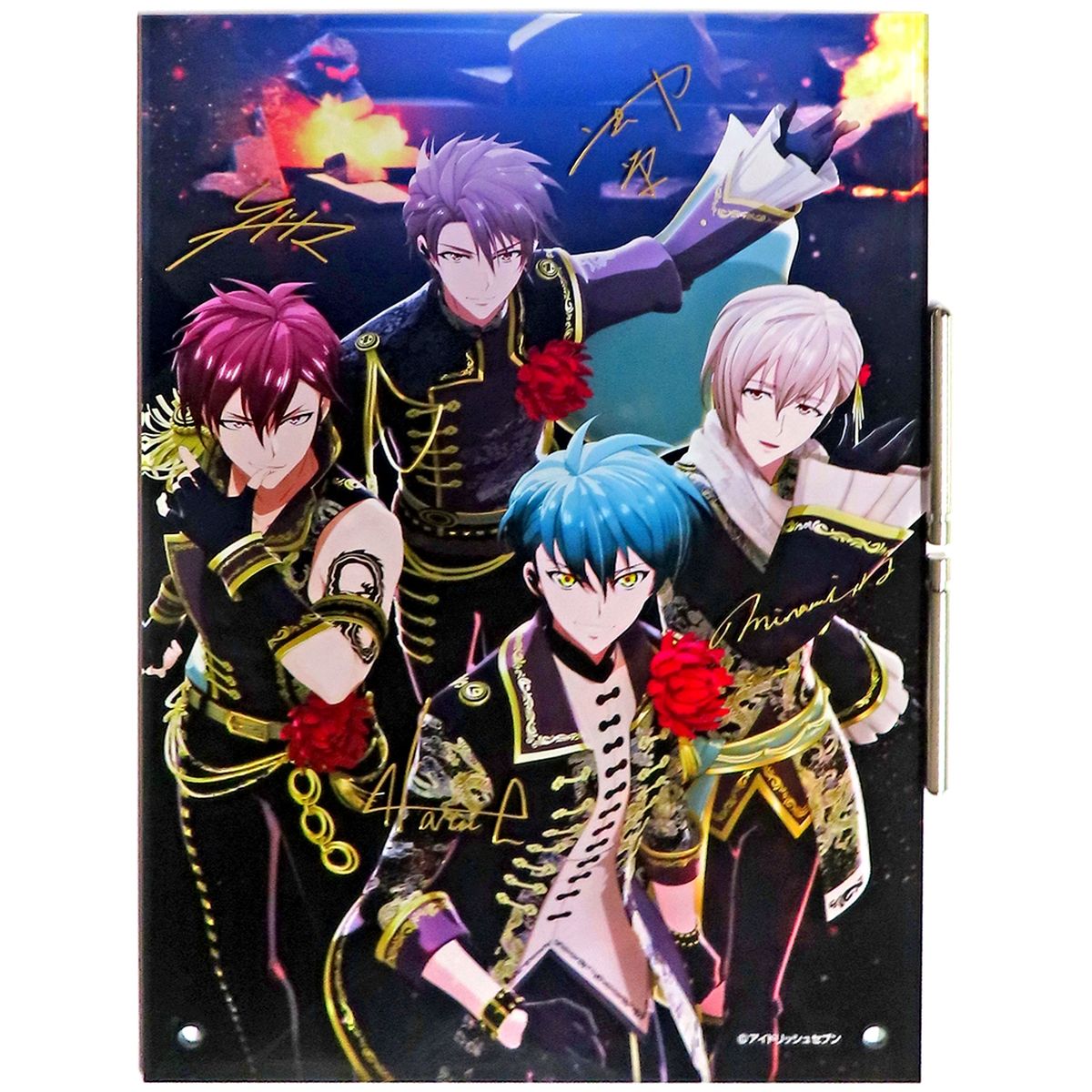 ZOOL IDOLiSH7 Acrylic Art Panel BLACK or WHITE LIVE SHOWDOWN 2022 [USED]
