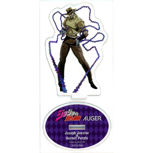 Joseph Joestar Acrylic Stand JoJo's Bizarre Adventure Part 3 Stardust Crusaders x Auger Limited Package Purchase Bonus [USED]