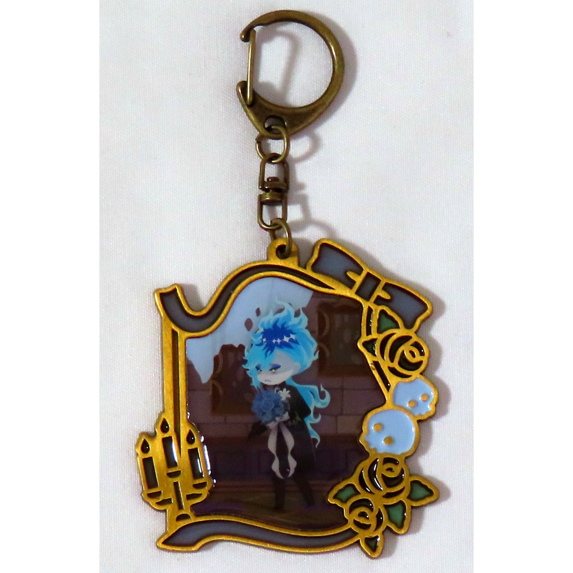 Idia Shroud Disney Twisted-Wonderland Memorial Metal Charm vol.2 Exhibition The World Born from Villains [USED]