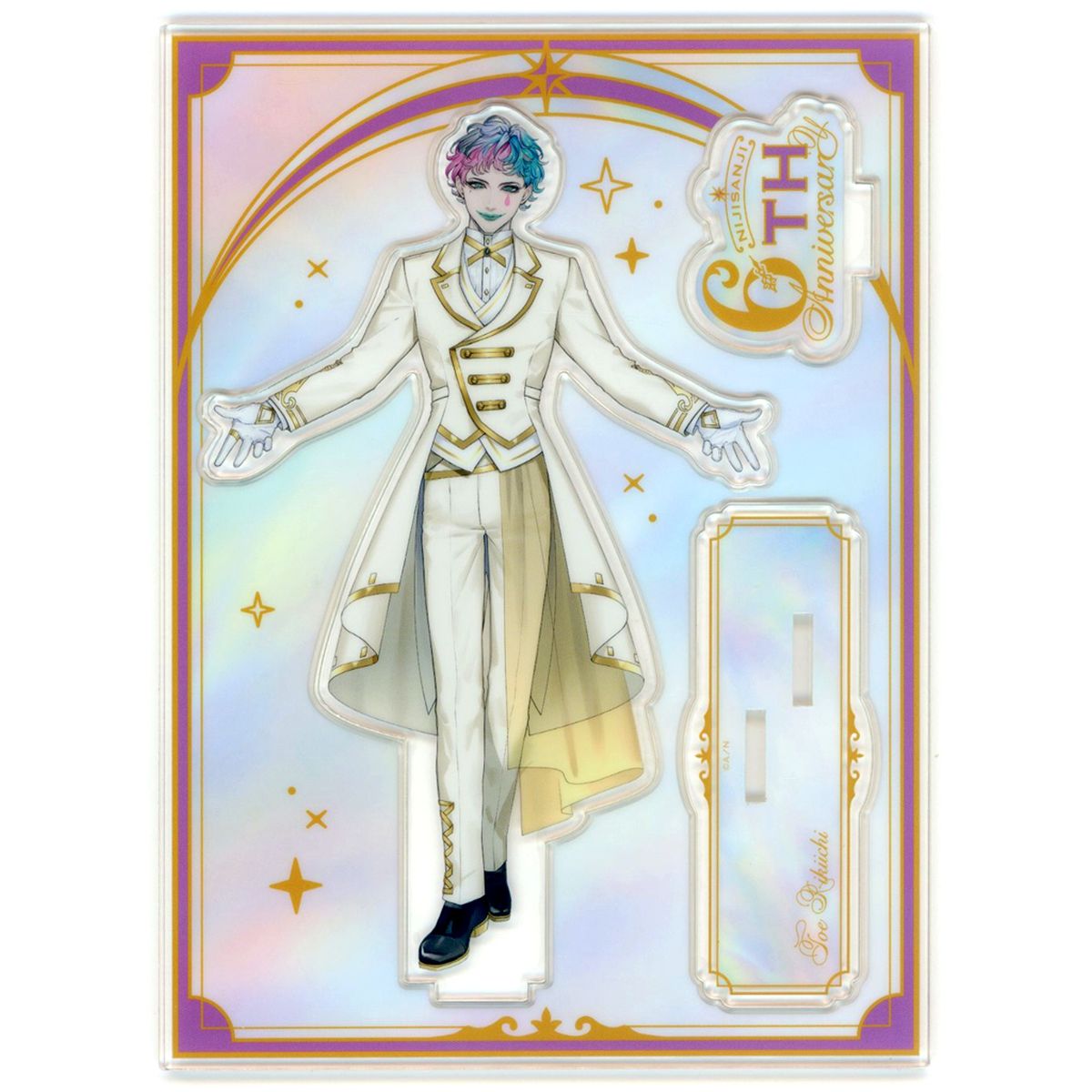 Joe Rikiichi Acrylic Stand Virtual YouTuber Nijisanji 6th Anniversary Goods [USED]