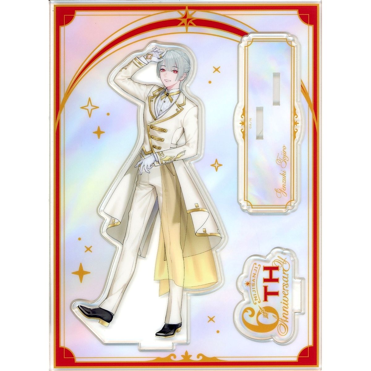 Genzuki Tojiro Acrylic Stand Virtual YouTuber Nijisanji 6th Anniversary Goods [USED]