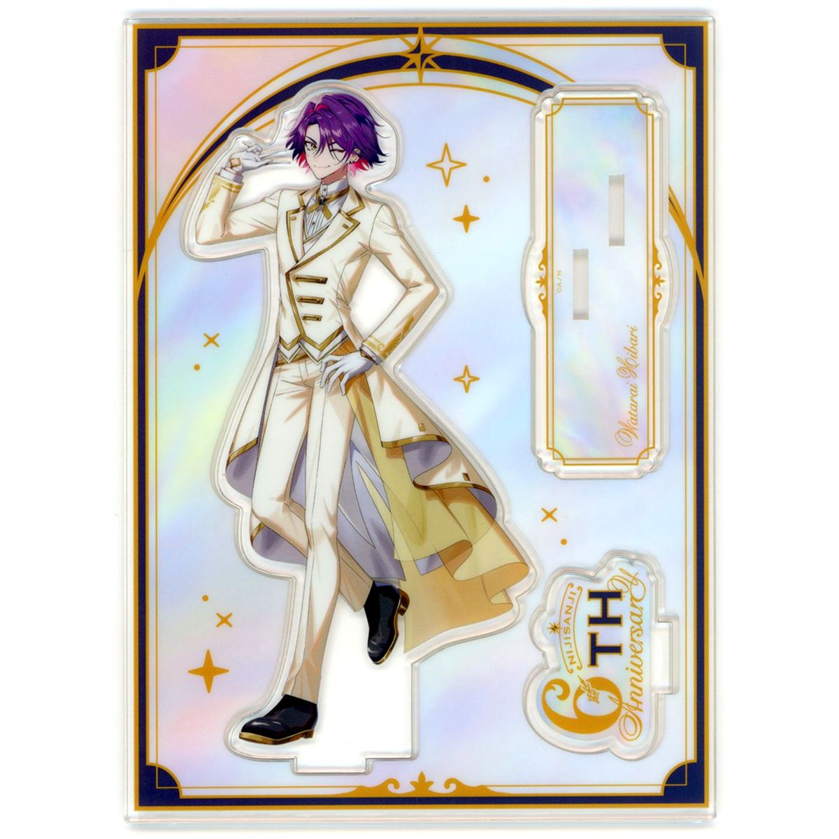 Watarai Hibari Acrylic Stand Virtual YouTuber Nijisanji 6th Anniv Goods [USED]