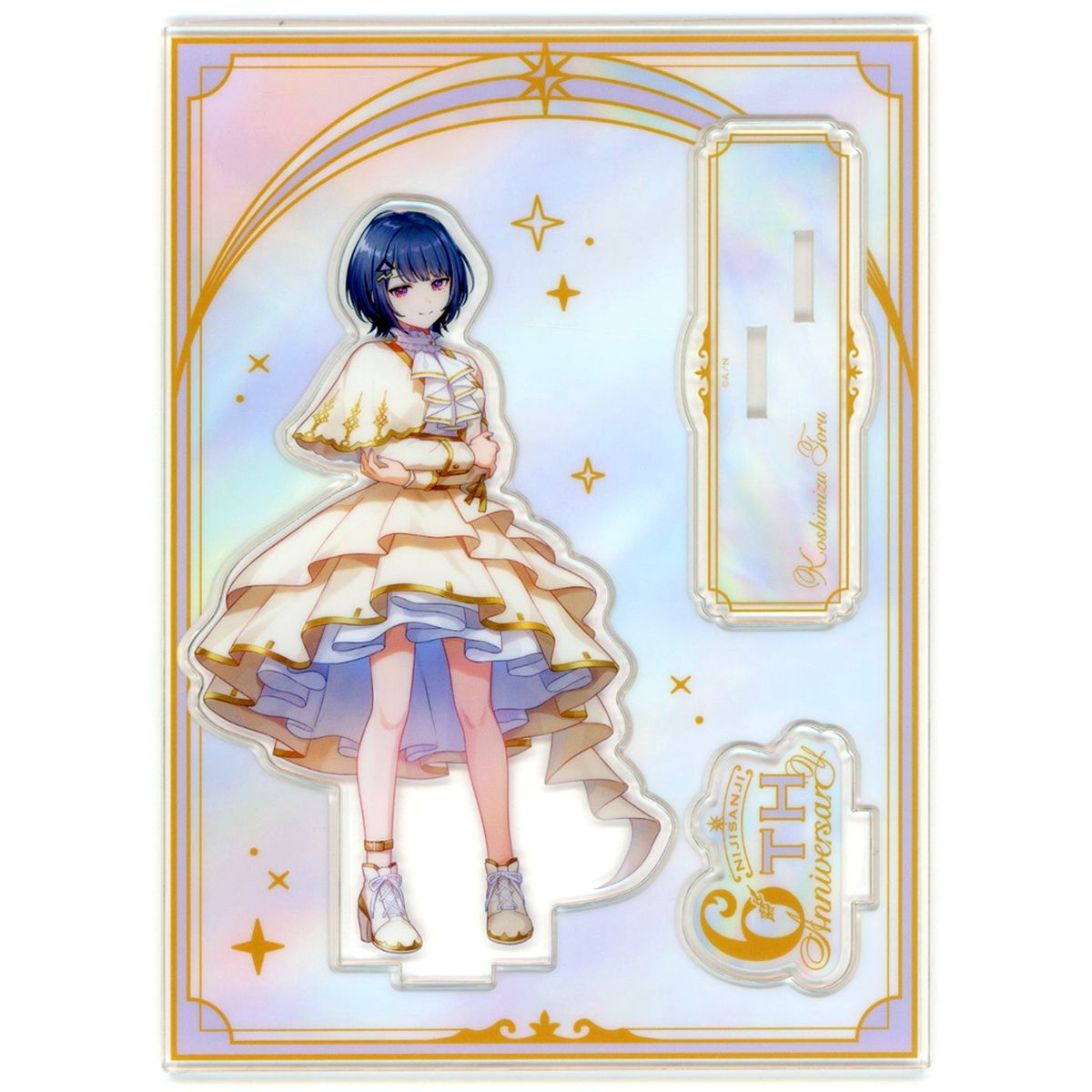 Koshimizu Toru Virtual YouTuber Nijisanji Acrylic Stand 6th Anniversary Goods [USED]