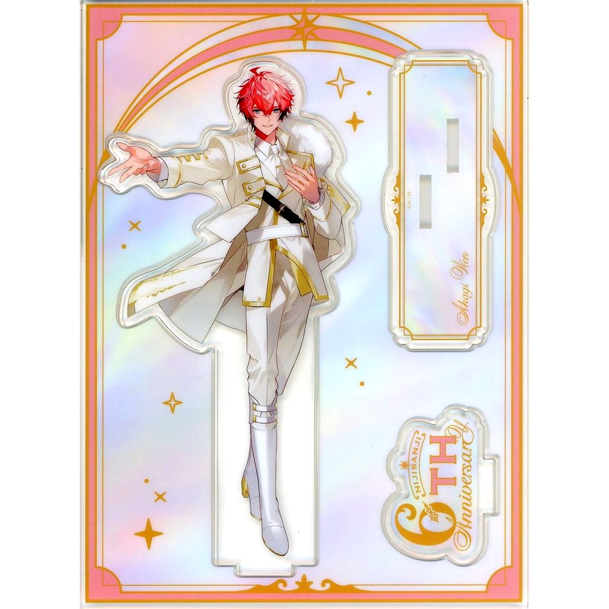Akagi Wen Acrylic Stand Virtual YouTuber Nijisanji 6th Anniversary Goods [USED]