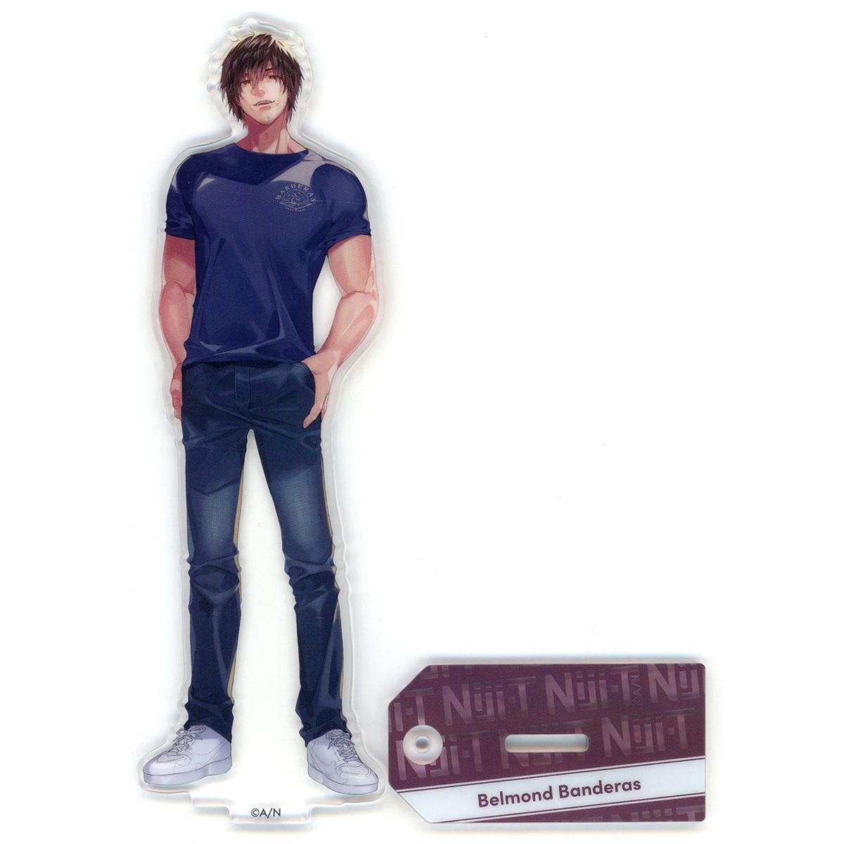 Belmond Banderas Acrylic Stand Virtual YouTuber Nijisanji Niji T Goods [USED]