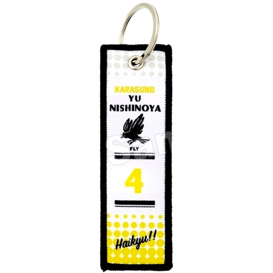 Yu Nishinoya Haikyu!! Trading Flight Tag Keychain Collection Vol.2 [USED]