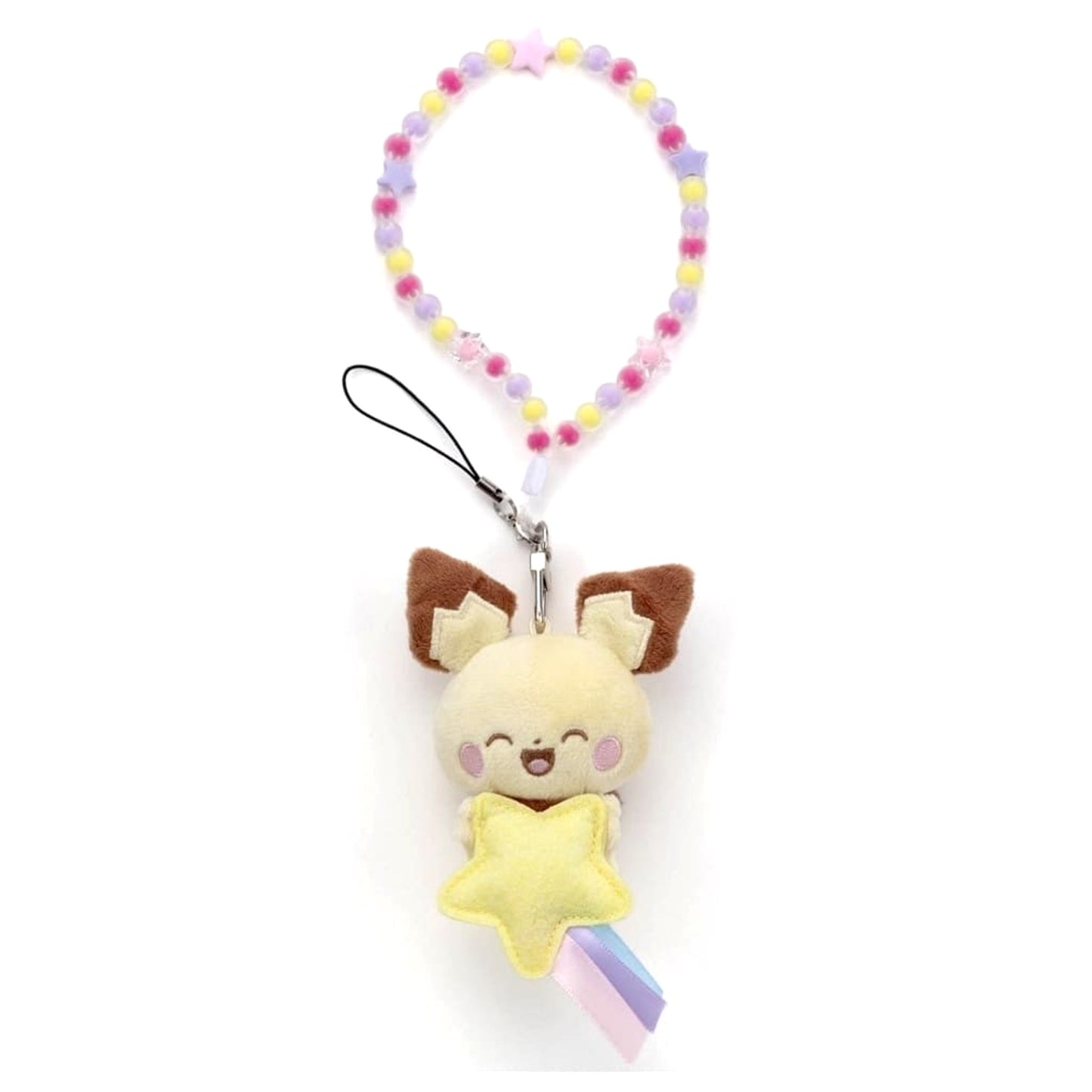 Pokemon Pichu Poke Peace Plush Strap Star Ver. Plush [USED]